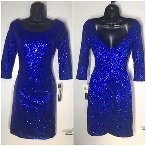 MY MICHELLE💙SEQUENCE DRESS